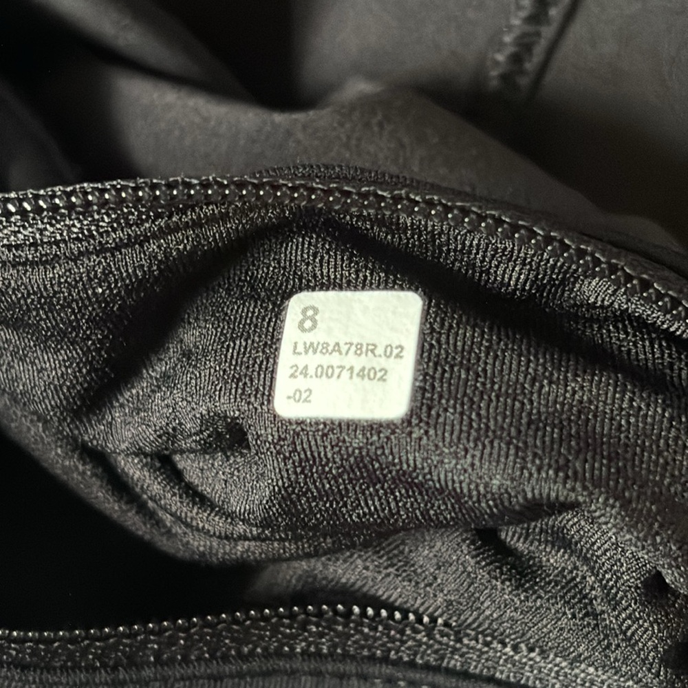 Lululemon PACE RIVAL MR SKIRT *REGULAR LENGTH IN BLACK SZ 8 NWT - Picture 8 of 8